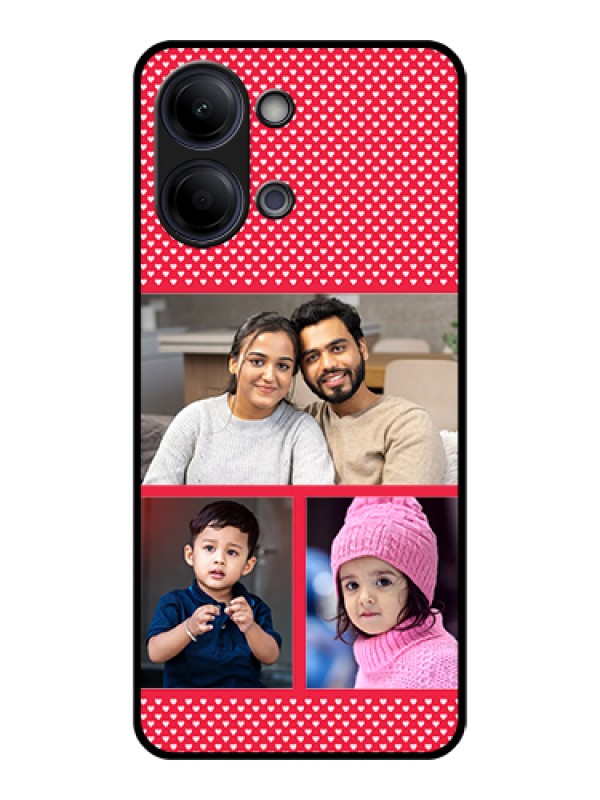 Custom Vivo Y21 5G Custom Glass Phone Case - Bulk Photo Upload Design