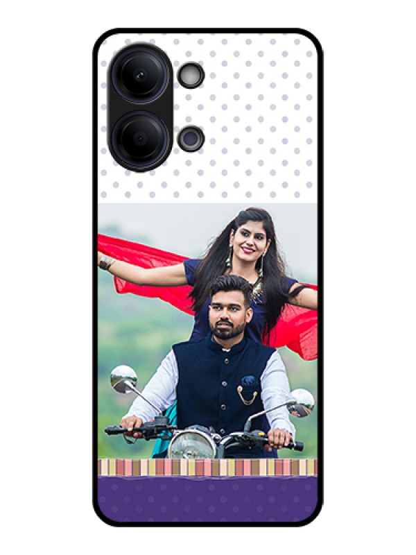 Custom Vivo Y21 5G Custom Glass Phone Case - Cute Family Design