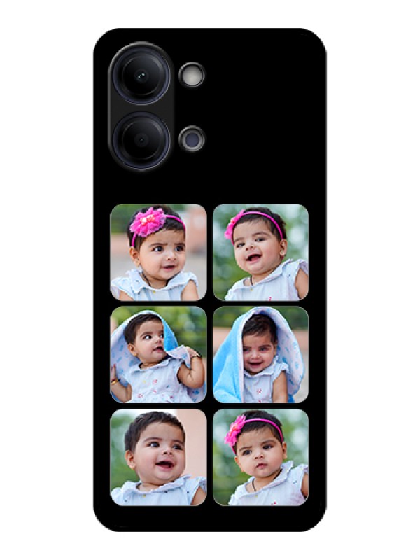 Custom Vivo Y21 5G Custom Glass Phone Case - Multiple Pictures Design