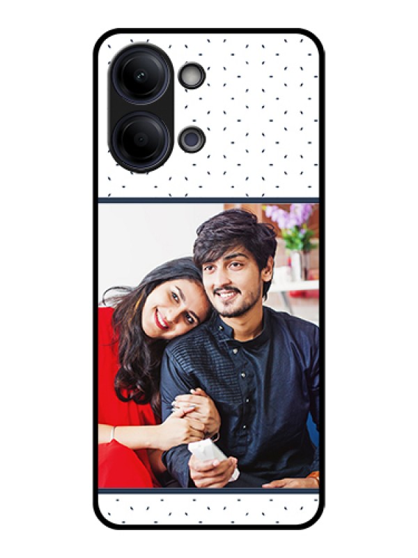 Custom Vivo Y21 5G Custom Glass Phone Case - Premium Dot Design