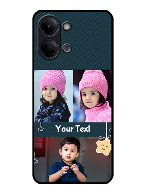 Custom Vivo Y21 5G Custom Glass Phone Case - Hanging Stars Design