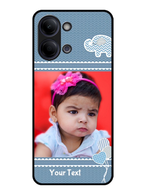 Custom Vivo Y21 5G Custom Glass Phone Case - With Kids Pattern Design
