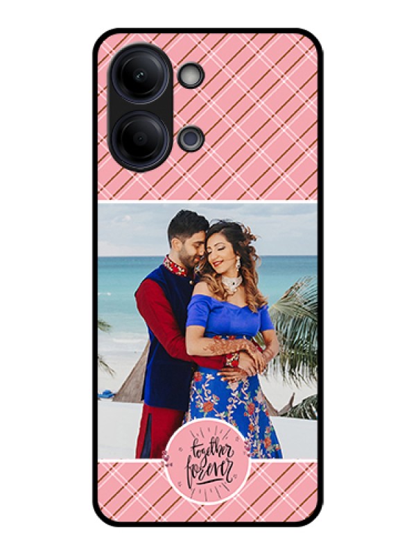 Custom Vivo Y21 5G Custom Glass Phone Case - Together Forever Design