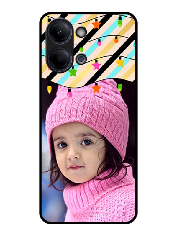 Custom Vivo Y21 5G Custom Glass Phone Case - Lights Hanging Design