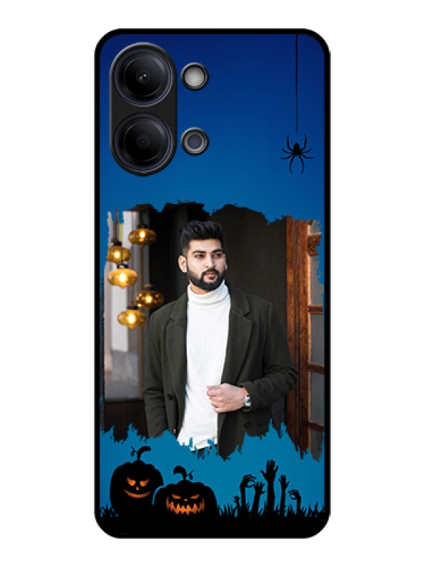 Custom Vivo Y21 5G Custom Glass Phone Case - With Pro Halloween Design