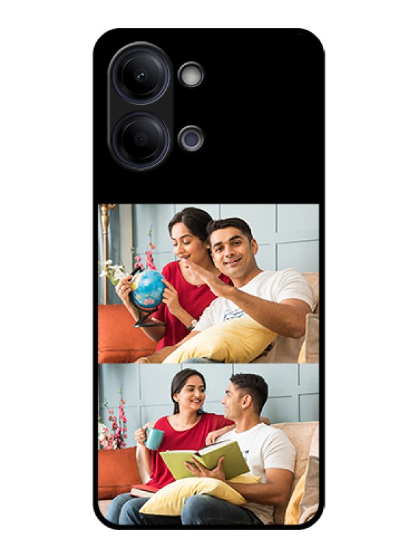 Custom Vivo Y21 5G Custom Glass Phone Case - 2 Images Design