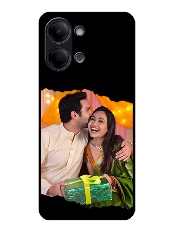 Custom Vivo Y21 5G Custom Glass Phone Case - Tear - Off Design