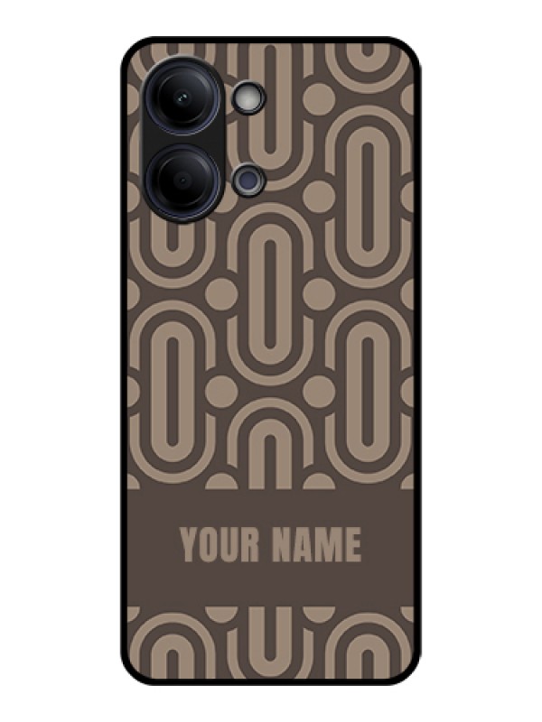 Custom Vivo Y21 5G Custom Glass Phone Case - Captivating Zero Pattern Design