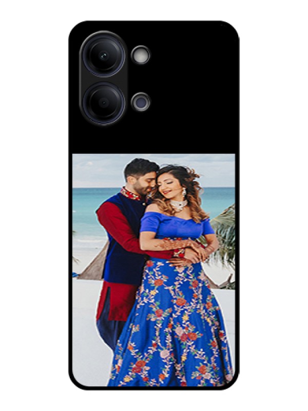Custom Vivo Y21 5G Custom Glass Phone Case - Upload Full Picture With Custom Color Design