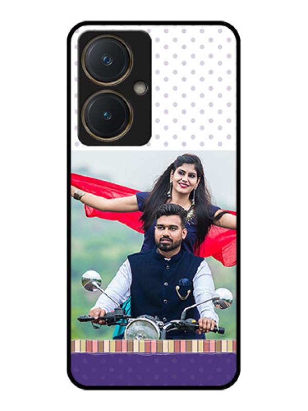 Custom Vivo Y27 Custom Glass Phone Case - Cute Family Design