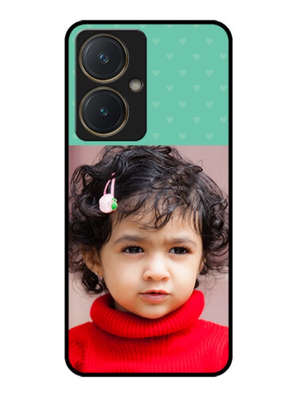 Custom Vivo Y27 Custom Glass Phone Case - Lovers Picture Design