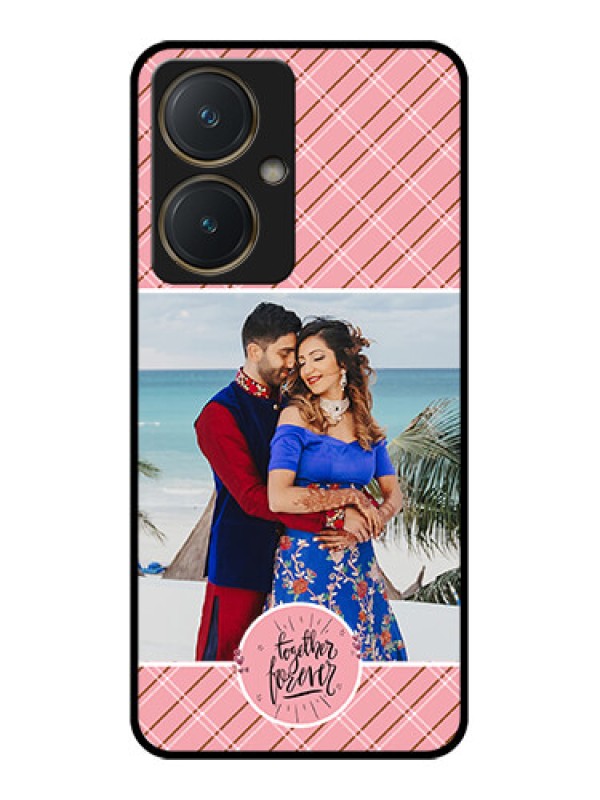 Custom Vivo Y27 Custom Glass Phone Case - Together Forever Design
