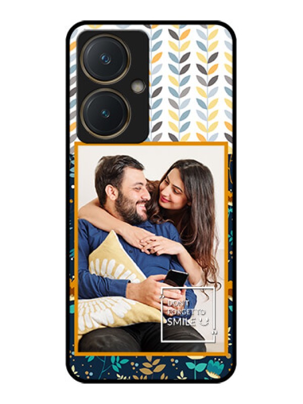 Custom Vivo Y27 Custom Glass Phone Case - Pattern Design