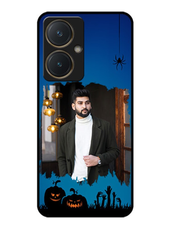 Custom Vivo Y27 Custom Glass Phone Case - With Pro Halloween Design