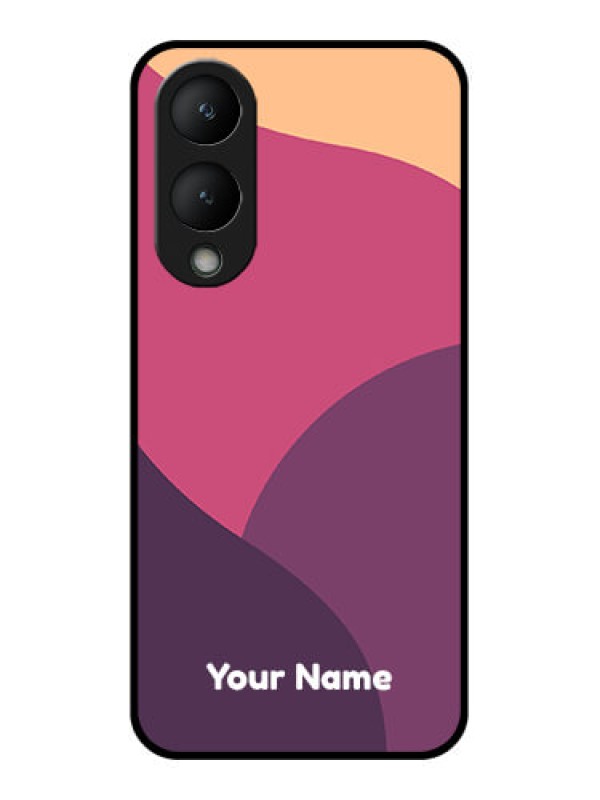 Custom Vivo Y28 5G Custom Glass Phone Case - Mixed Multi - Colour Abstract Art Design