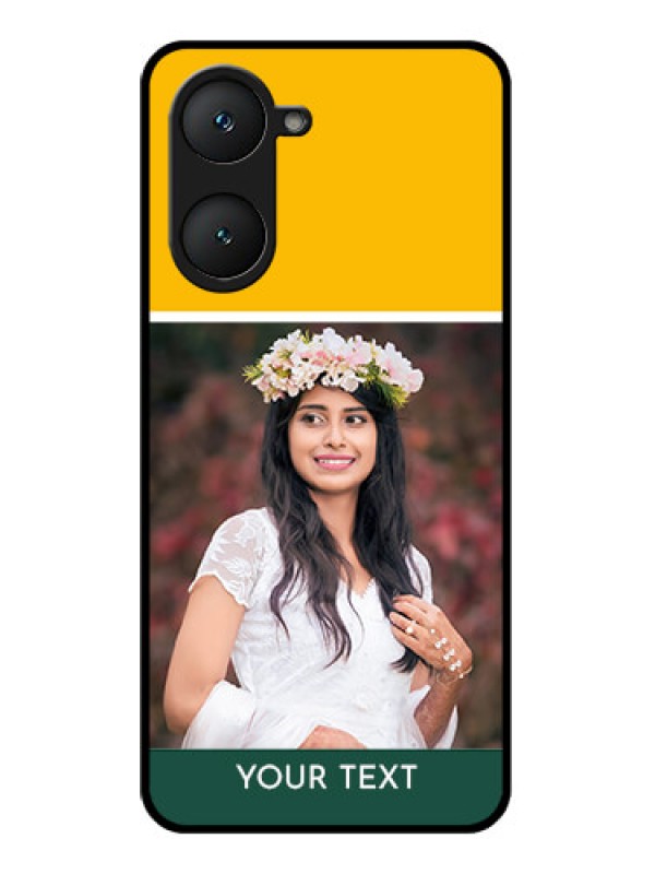 Custom Vivo Y28s 5G Custom Glass Phone Case - Love You Design