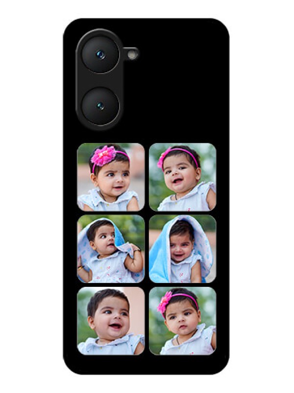 Custom Vivo Y28s 5G Custom Glass Phone Case - Multiple Pictures Design