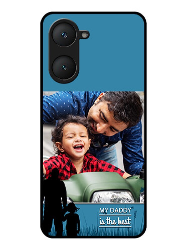 Custom Vivo Y28s 5G Custom Glass Phone Case - Best Dad Design