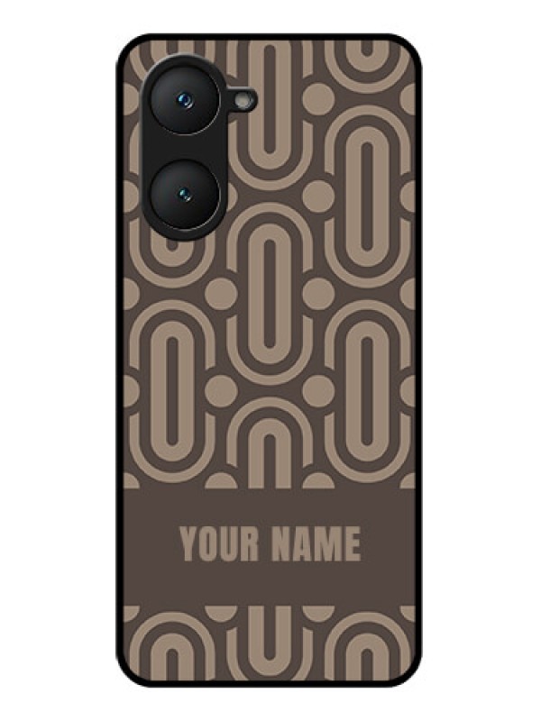 Custom Vivo Y28s 5G Custom Glass Phone Case - Captivating Zero Pattern Design