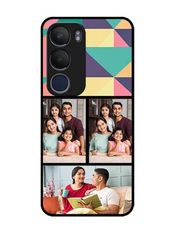 Custom Vivo Y29 5G Custom Glass Phone CaseBulk Pic Upload Design
