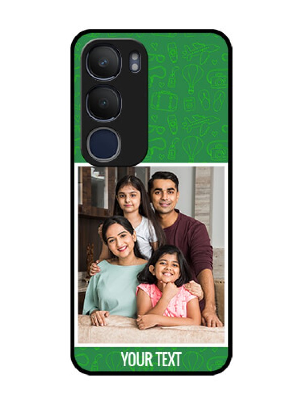 Custom Vivo Y29 5G Custom Glass Phone CasePicture Upload Design