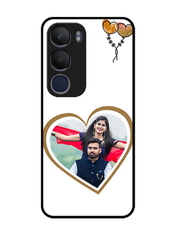 Custom Vivo Y29 5G Custom Glass Phone CaseYou and Me Design