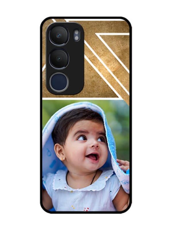 Custom Vivo Y29 5G Custom Glass Phone CaseGradient Abstract Texture Design