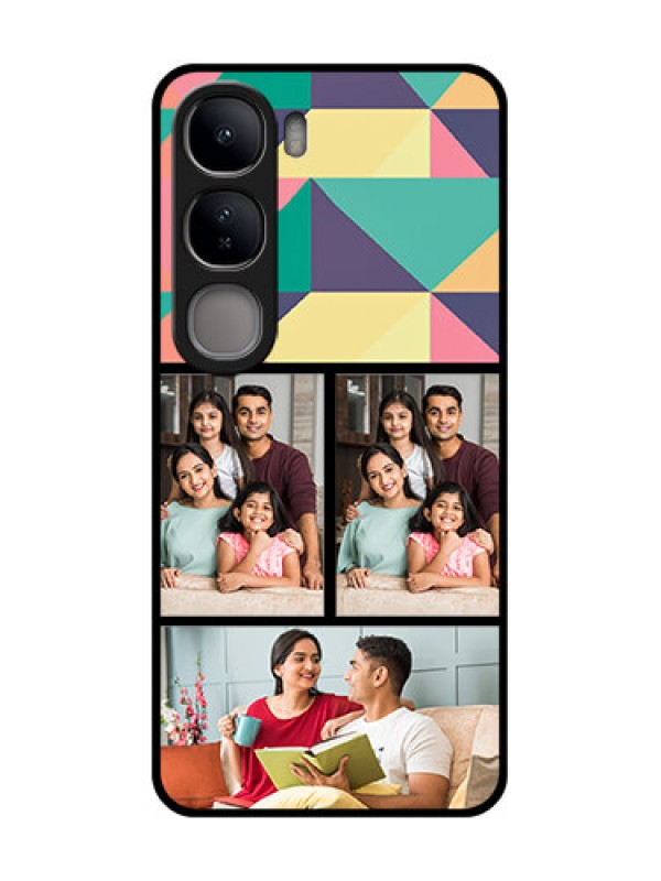 Custom Vivo Y300 5G Custom Glass Phone CaseBulk Pic Upload Design