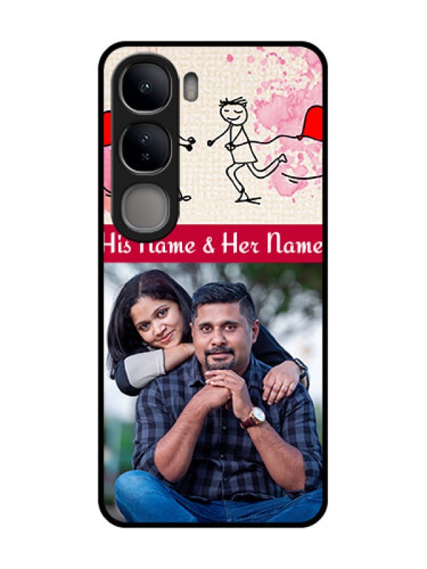 Custom Vivo Y300 5G Custom Glass Phone CaseYou And Me Case Design
