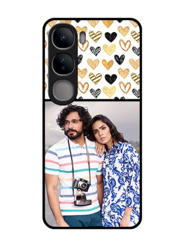 Custom Vivo Y300 5G Custom Glass Phone CaseLove Symbol Design
