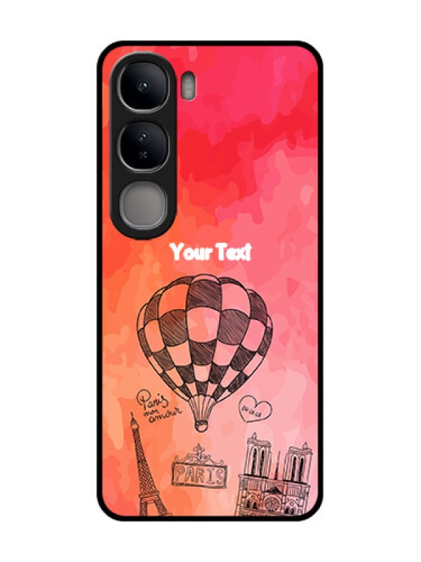 Custom Vivo Y300 5G Custom Glass Phone CaseParis Theme Design