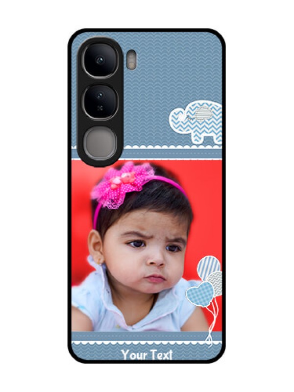 Custom Vivo Y300 5G Custom Glass Phone CaseWith Kids Pattern Design