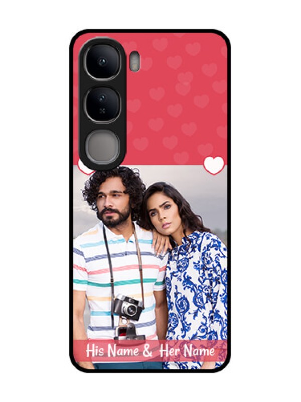 Custom Vivo Y300 5G Custom Glass Phone CaseSimple Love Design