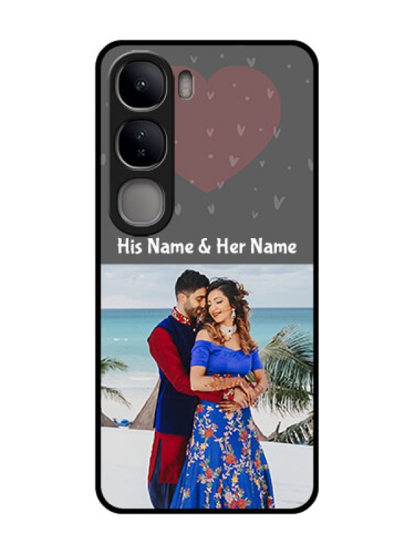 Custom Vivo Y300 5G Custom Glass Phone CaseBuy Love Design With Photo Online