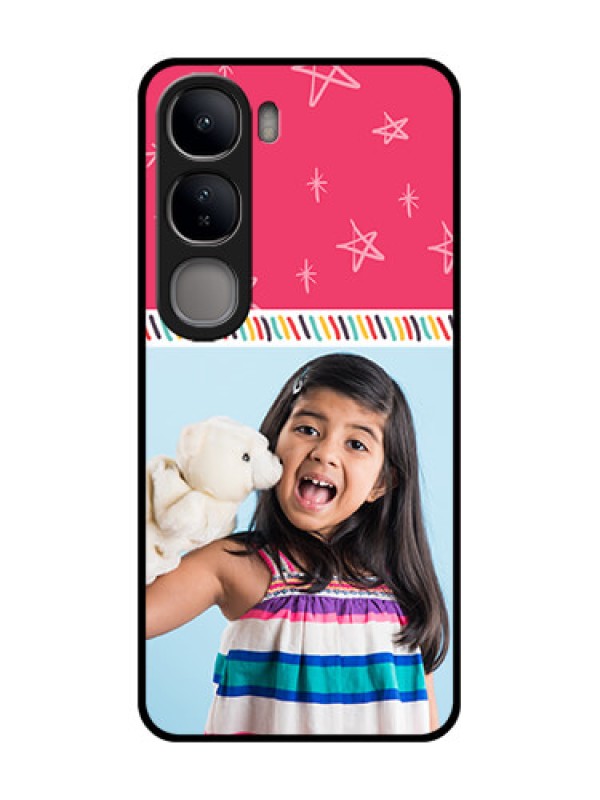 Custom Vivo Y300 5G Custom Glass Phone CaseLine Art Design