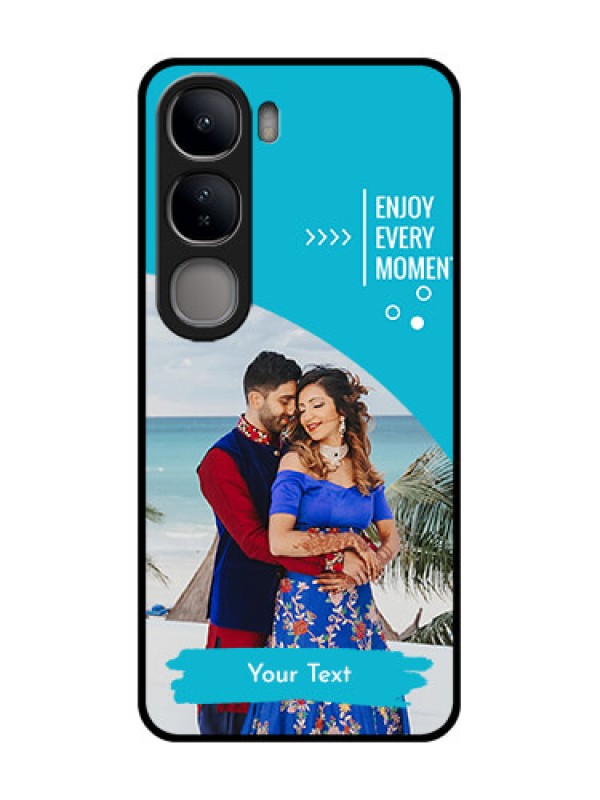 Custom Vivo Y300 5G Custom Glass Phone CaseHappy Moment Design
