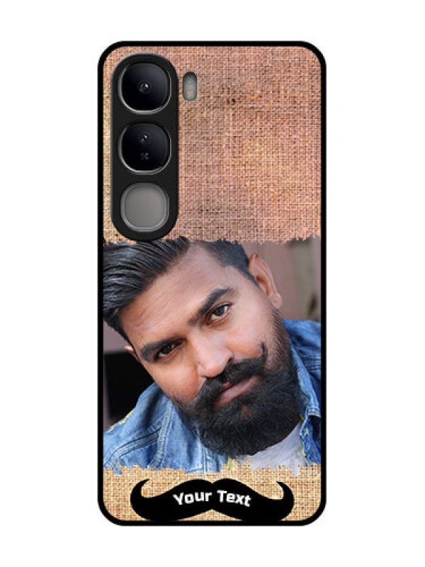 Custom Vivo Y300 5G Custom Glass Phone CaseWith Texture Design