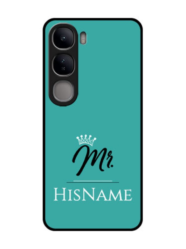 Custom Vivo Y300 5G Custom Glass Phone CaseMr With Name Design