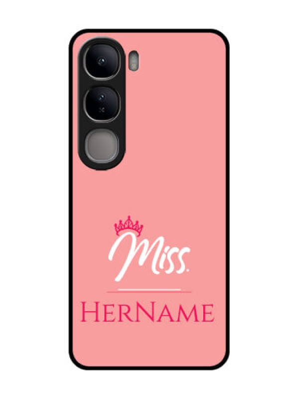 Custom Vivo Y300 5G Custom Glass Phone CaseMrs With Name Design