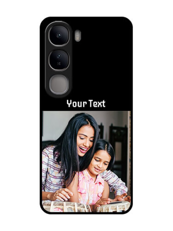 Custom Vivo Y300 5G Custom Glass Phone CasePhoto With Name Design