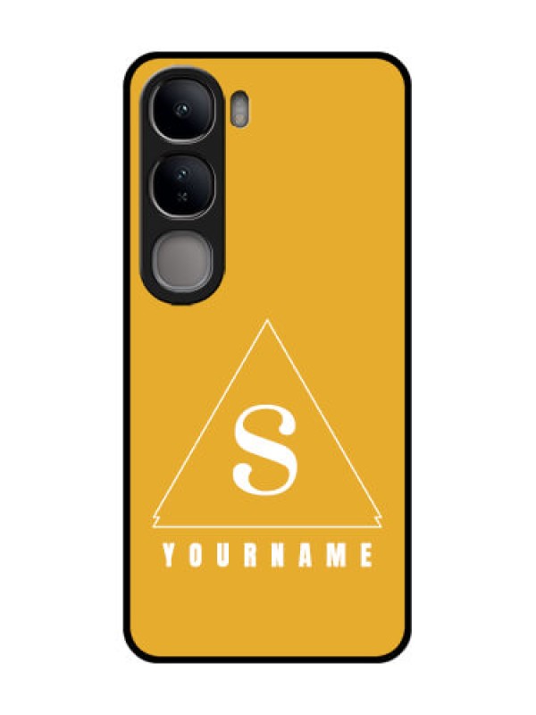 Custom Vivo Y300 5G Custom Glass Phone CaseSimple Triangle Design