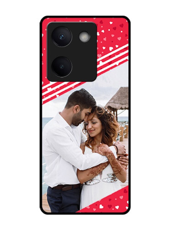 Custom Vivo Y300 Plus 5G Custom Glass Phone Case - Valentines Gift Design
