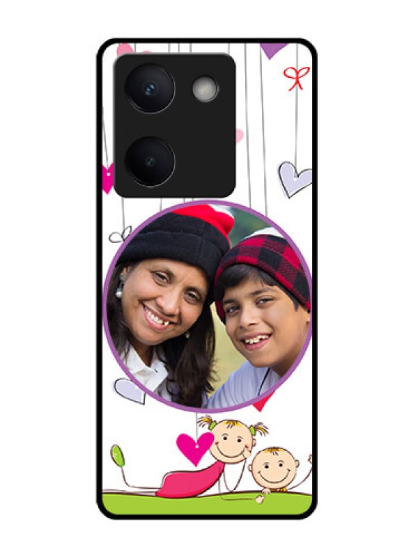 Custom Vivo Y300 Plus 5G Custom Glass Phone Case - Cute Kids Phone Case Design