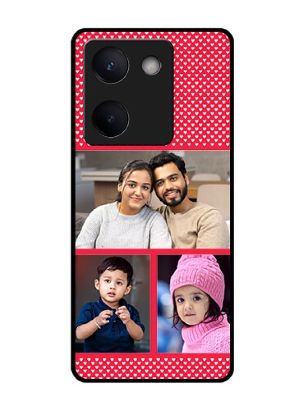 Custom Vivo Y300 Plus 5G Custom Glass Phone Case - Bulk Photo Upload Design