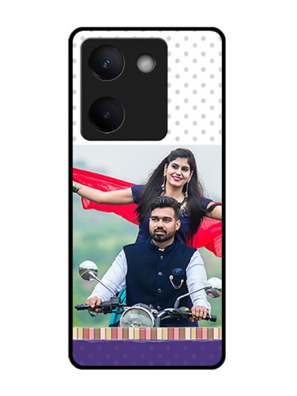 Custom Vivo Y300 Plus 5G Custom Glass Phone Case - Cute Family Design