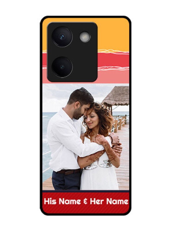 Custom Vivo Y300 Plus 5G Custom Glass Phone Case - Colorful Case Design