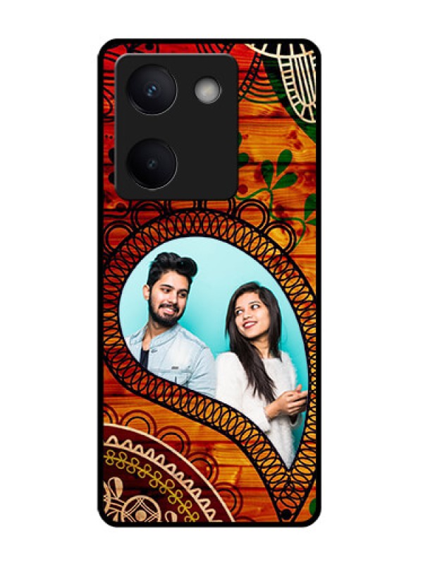 Custom Vivo Y300 Plus 5G Custom Glass Phone Case - Abstract Colorful Design