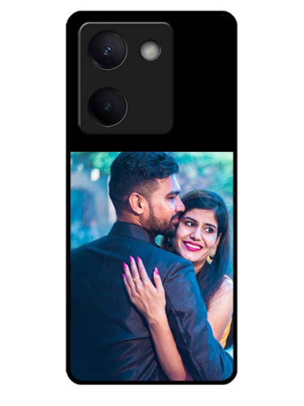 Custom Vivo Y300 Plus 5G Custom Glass Phone Case - Upload Full Picture With Custom Color Design