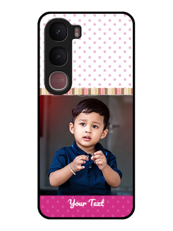Custom Vivo Y31 5G Custom Glass Phone Case - Cute Girls Cover Design