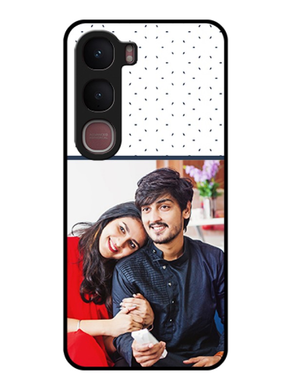 Custom Vivo Y31 5G Custom Glass Phone Case - Premium Dot Design